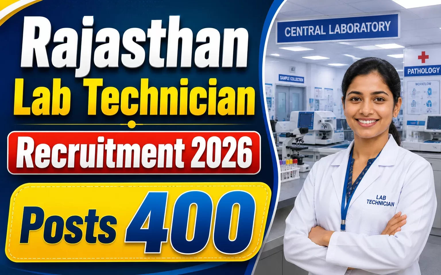 Rajasthan Lab Technician Recruitment 2026
