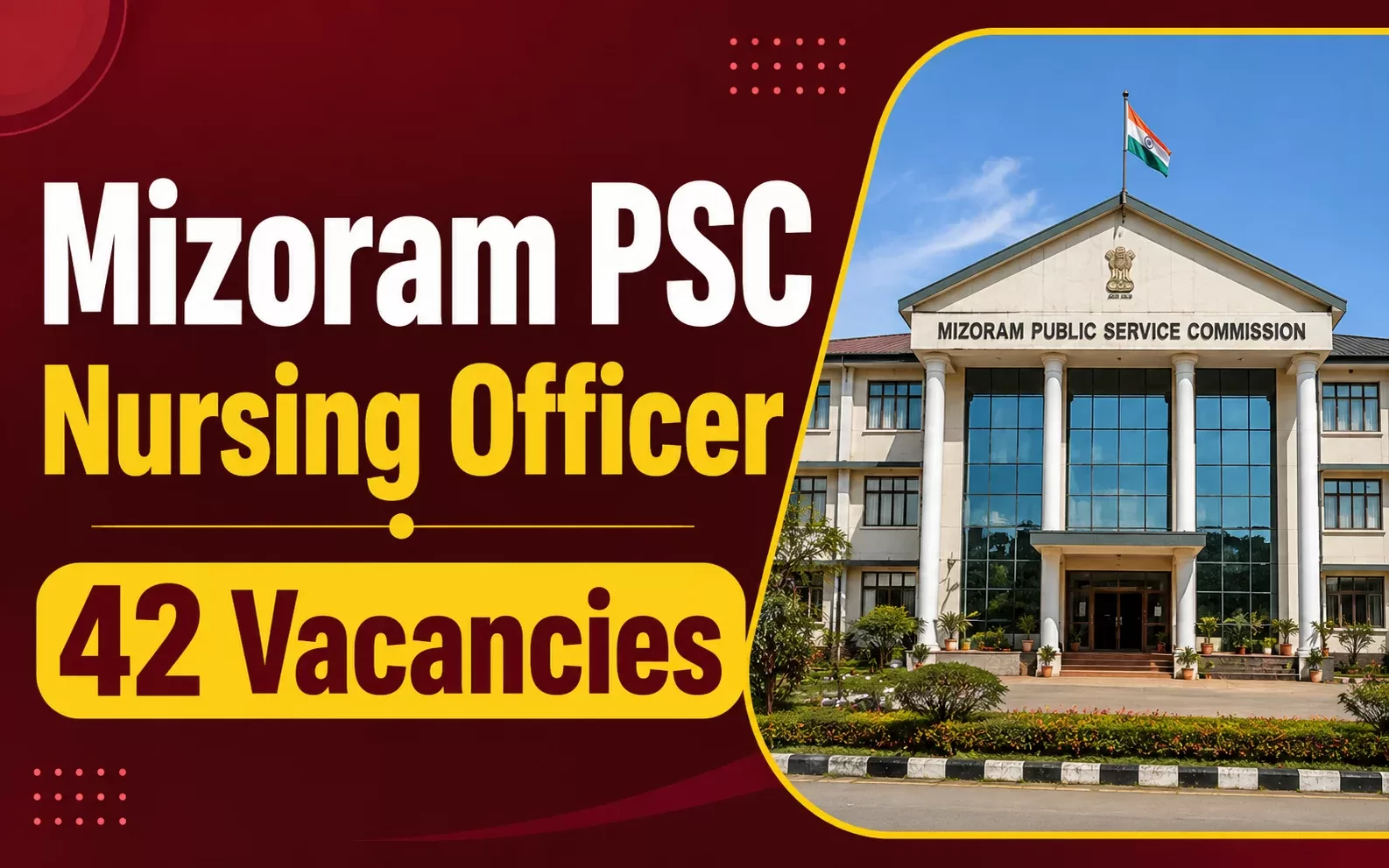 Mizoram PSC Nursing Officer Recruitment 2026