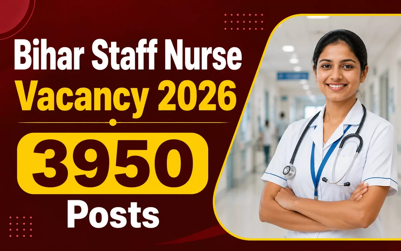 bihar staff Nurse Vacnay 2026
