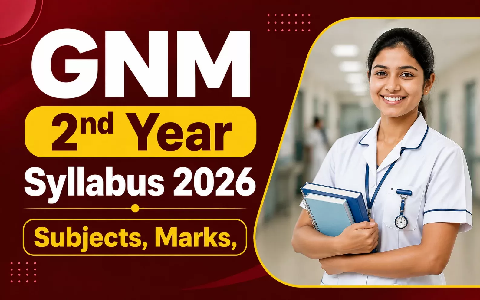 GNM 2nd Year Syllabus 2026
