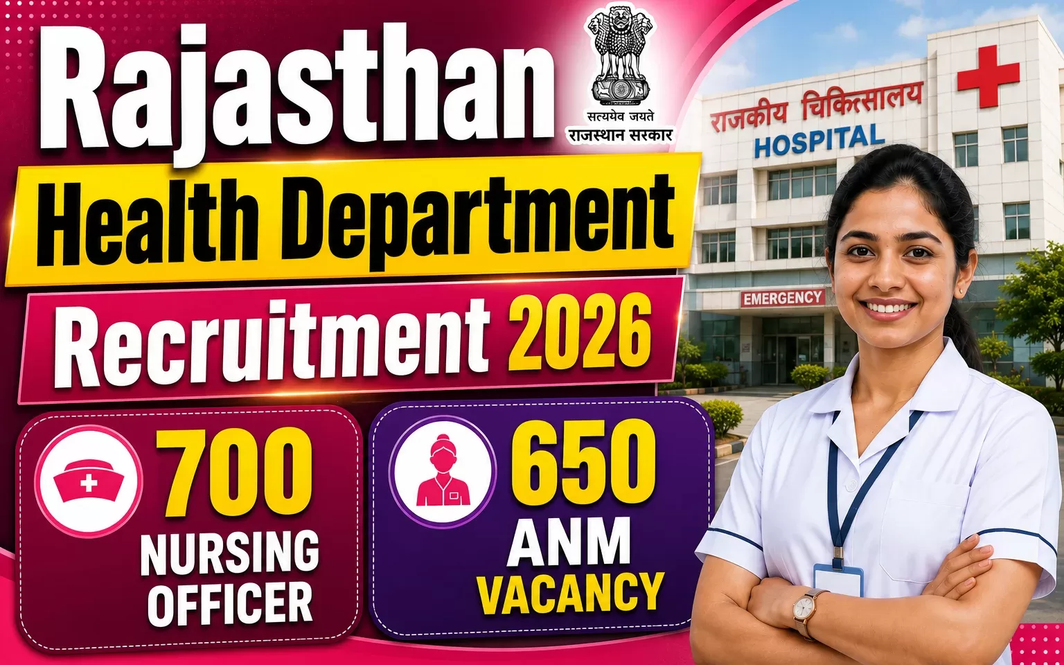 Rajasthan Health Department Recruitment 2026