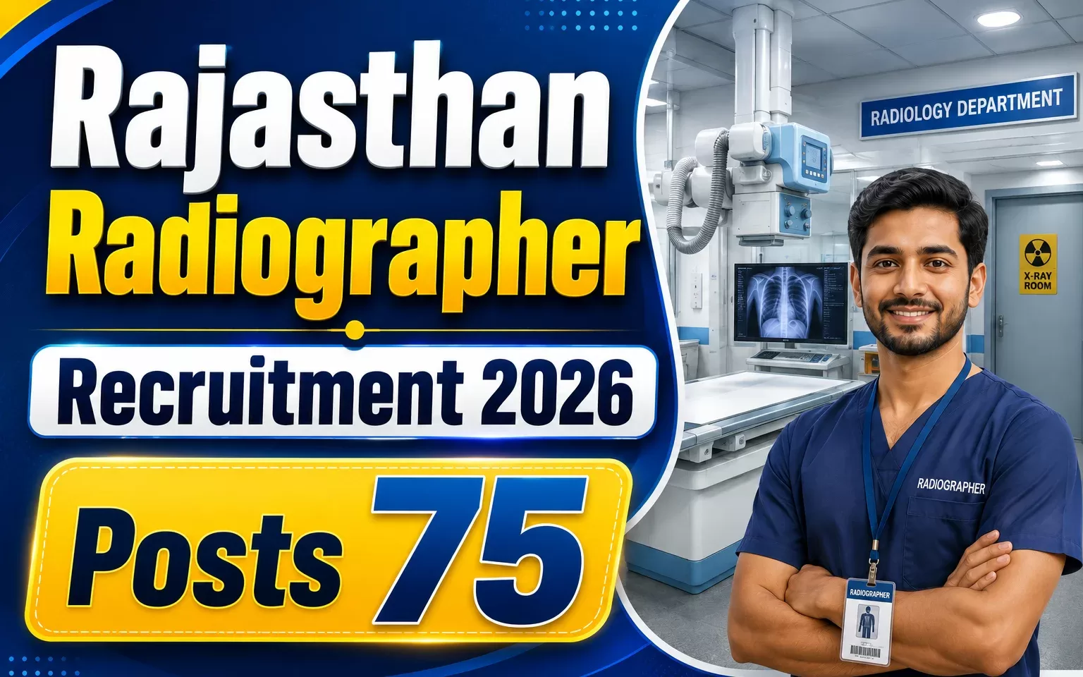 Rajasthan Radiographer Recruitment 2026